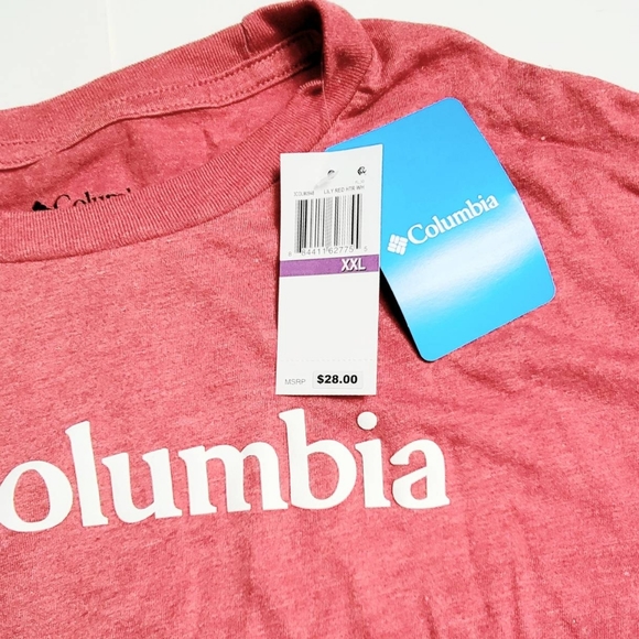 Columbia Men's Basic Logo Short Sleeve - Picture 4 of 5